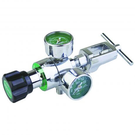 Flow Gauge Regulator with Rear Entry Gauges