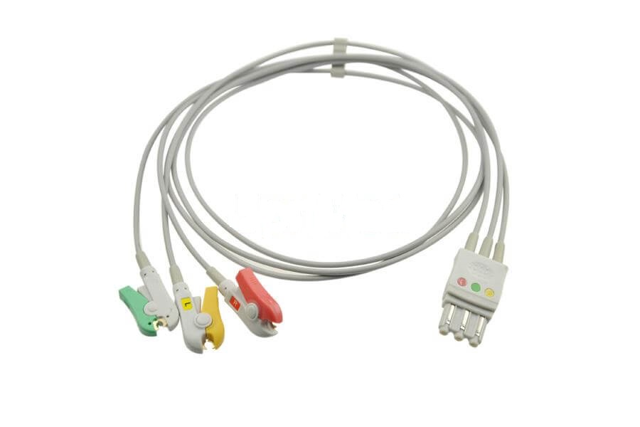 Philips 3 Lead ECG Lead Set